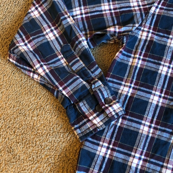 Weatherproof Vintage men’s flannel large plaid pattern Longsleeve casual button - Picture 2 of 8